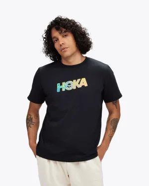 HOKA® Walking^Hoka Topo Logo Gpx Ss Tee
