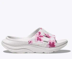 HOKA® Lifestyle^Vibrant Bloom Ora Slide 3